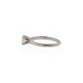 Round Brilliant Canadian Diamond Solitaire Ring