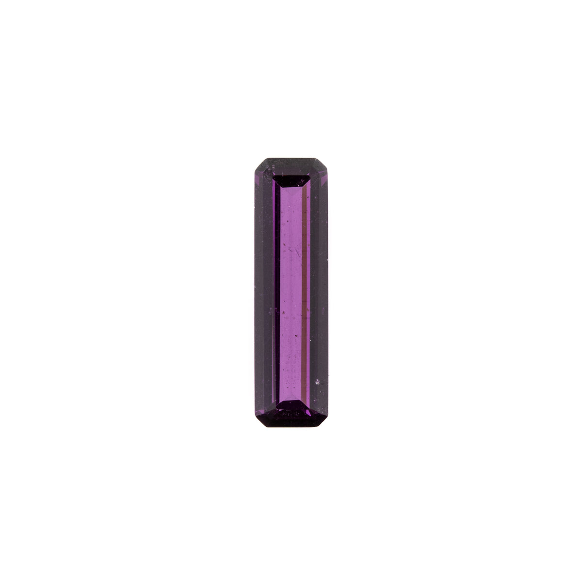 1.69ct Emerald Cut Purple Garnet