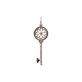 Tiffany & Co. Key 18K White Gold Pendant Charm