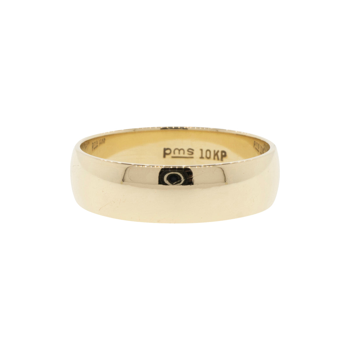 5mm Half Round Vintage Wedding Band