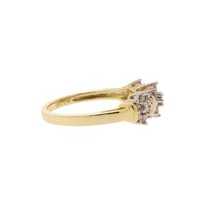 Trio Vintage Floral Cluster Ring