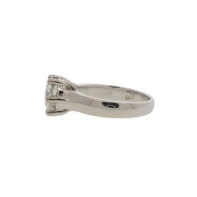 Moissanite Solitaire Ring