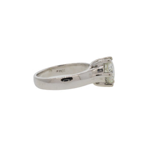 Moissanite Solitaire Ring