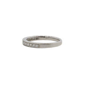 Diamond Milgrain Band