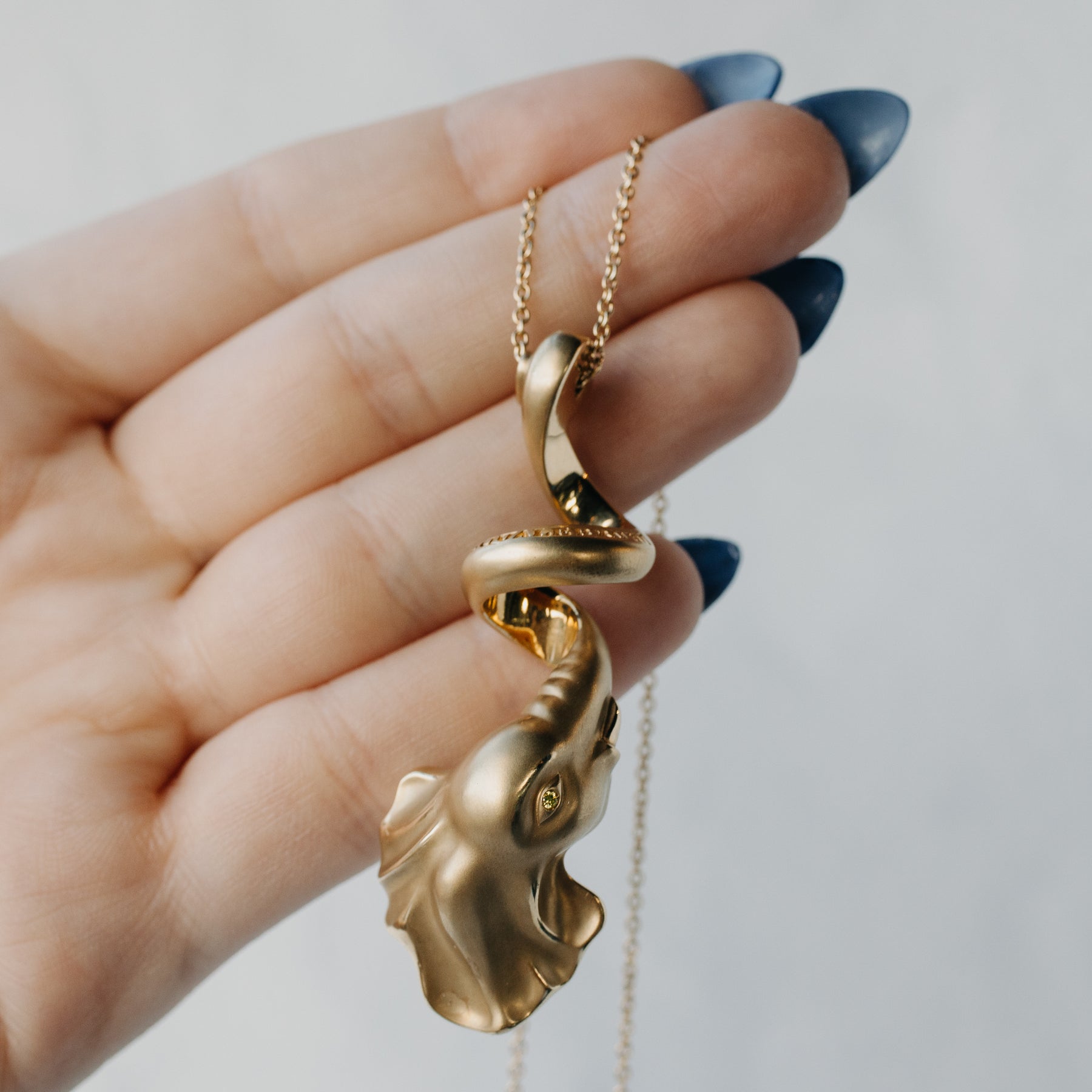 Pasquale Bruni Italian Elephant Diamond Necklace