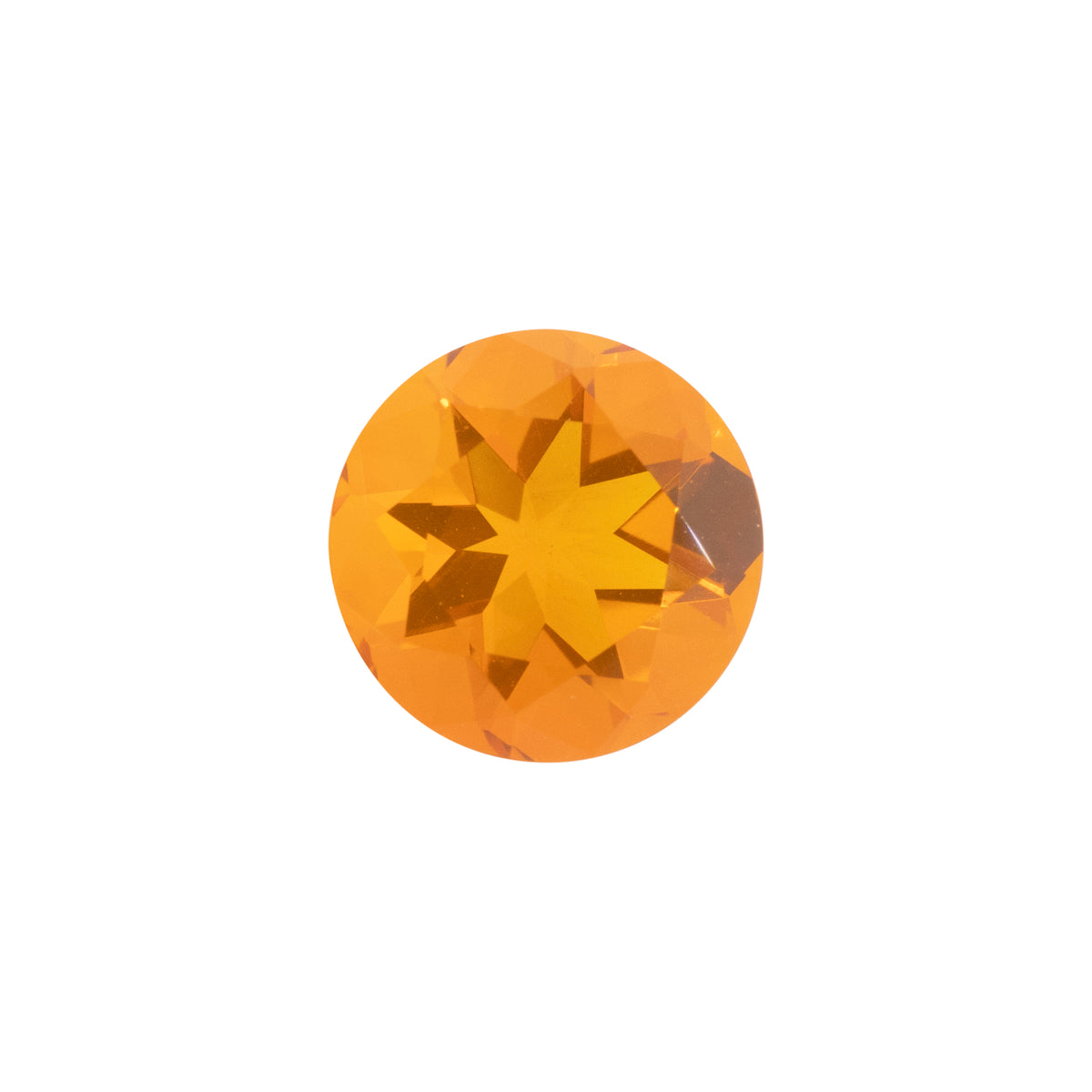 0.96ct Round Mexican Fire Opal