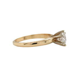 Six-Prong Round Brilliant Diamond Ring