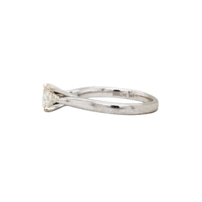 Round Brilliant Cut Diamond & 14K White Gold Wedding Set